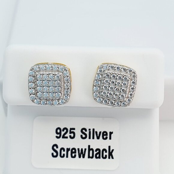 "925 Sterling Silver Cubic Zirconia Earrings, U19254802 - Picture 5 of 11